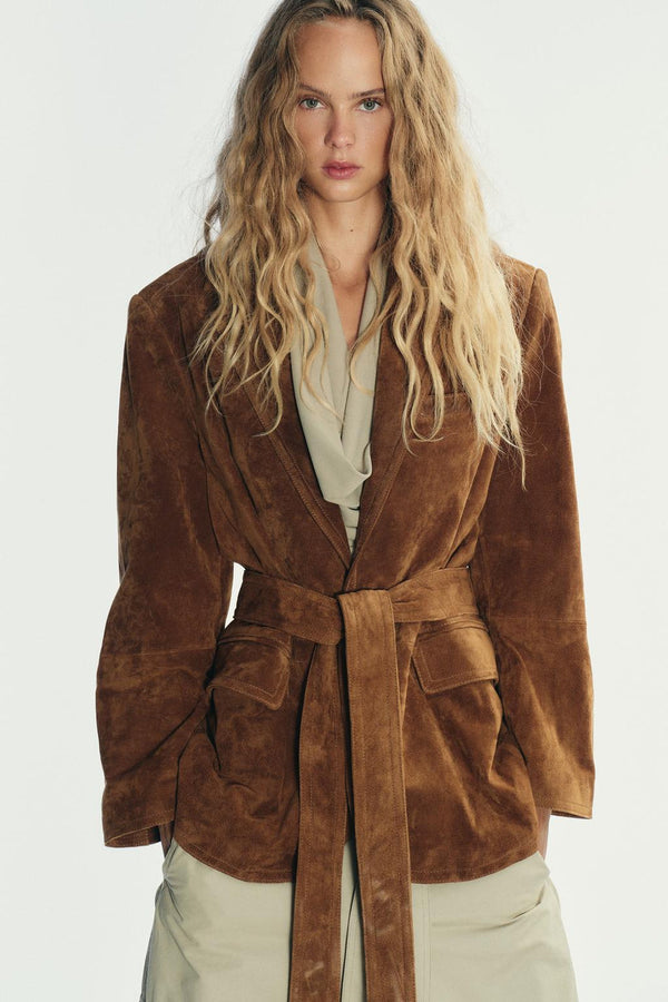 Suede Leather Jacket