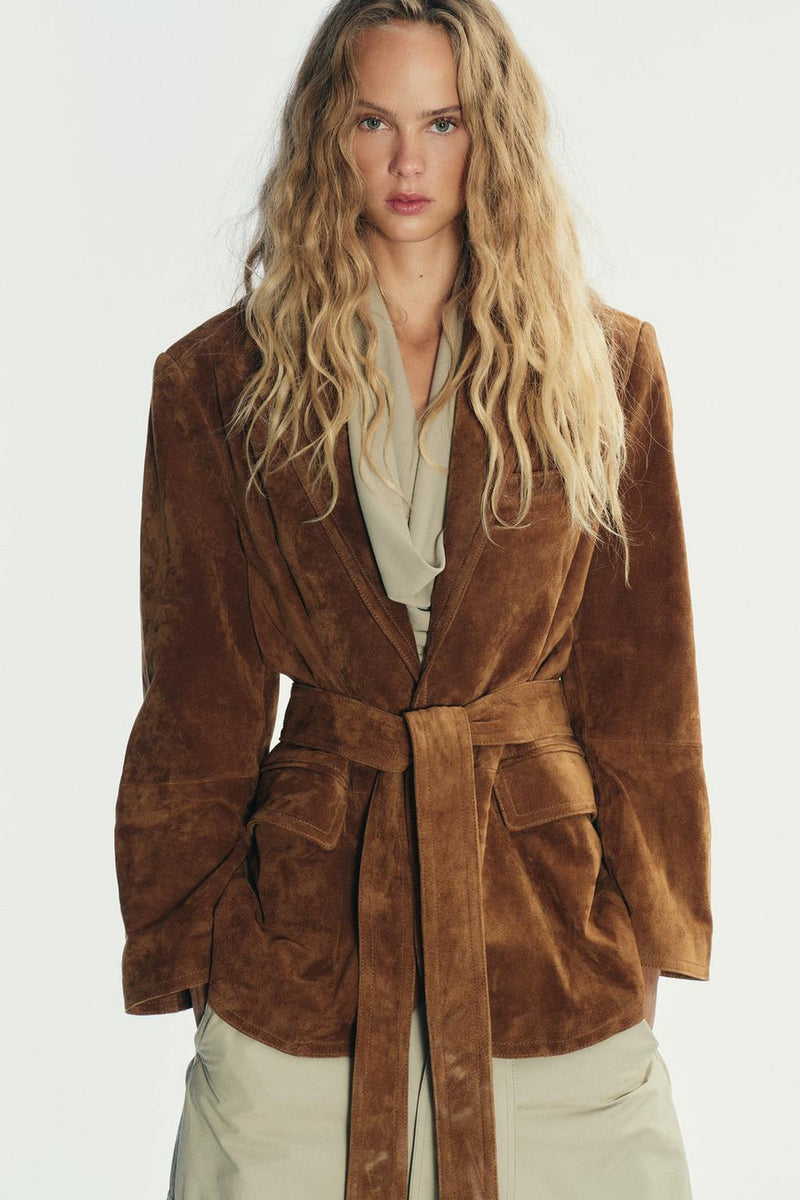 Suede Leather Jacket