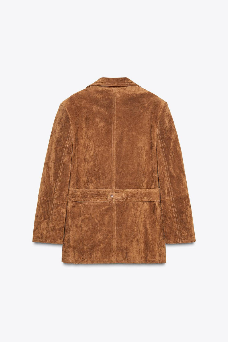 Suede Leather Jacket