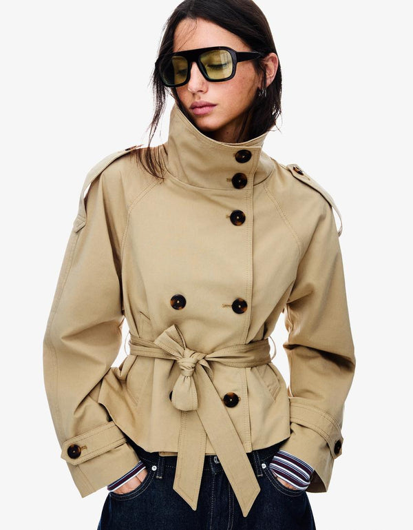 Roux Belted Trench