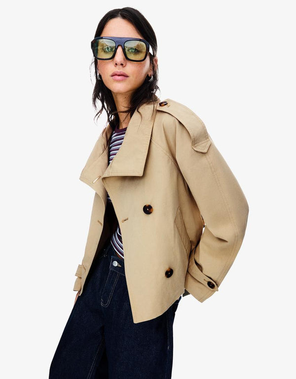 Roux Belted Trench