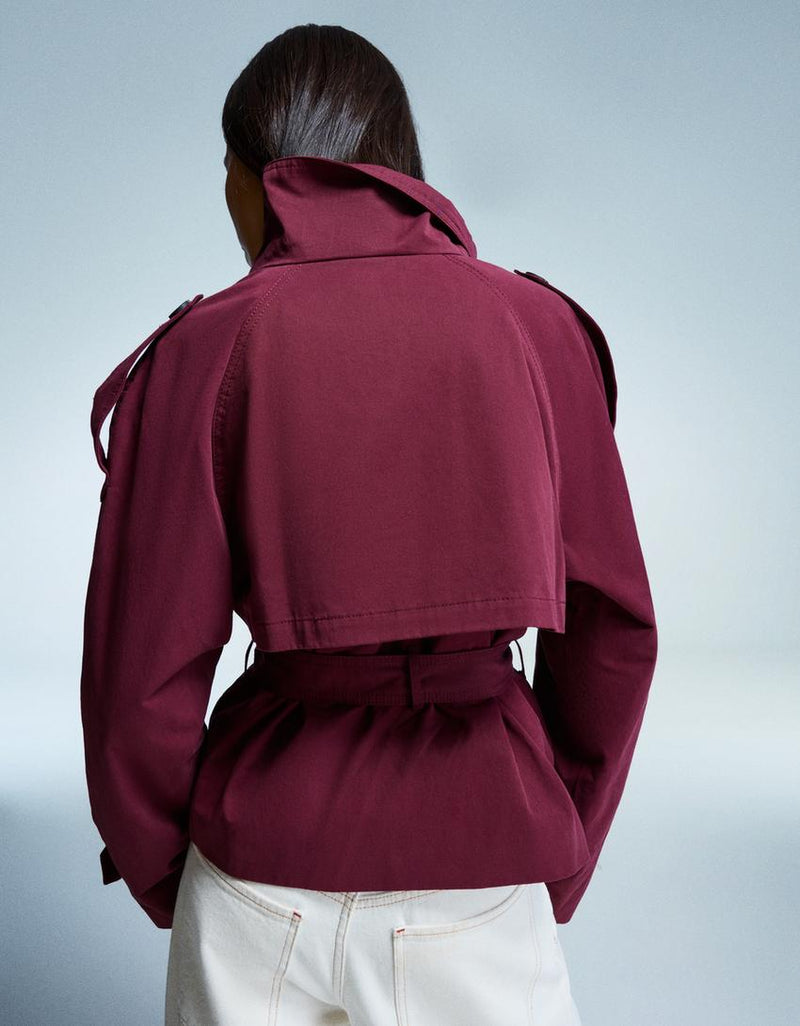 Roux Belted Trench