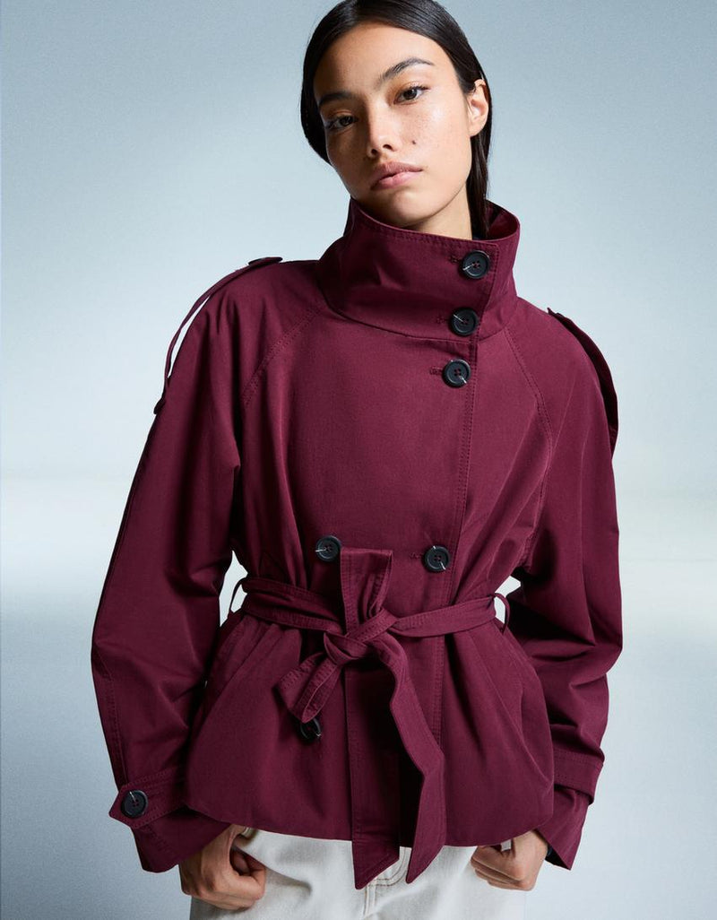 Roux Belted Trench