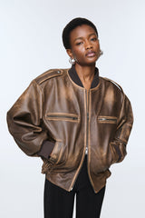 Lucia Vintage Bomber